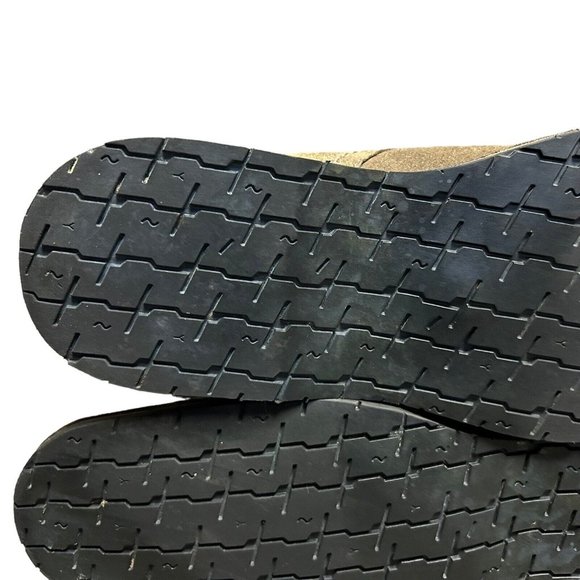 John Varvatos Brown Suede Leather Plain Toe Derby Blucher Shoes Mens Size 12 M - Picture 10 of 13